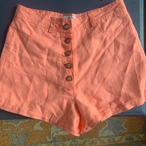 Mariadelaorden Linen Shorts